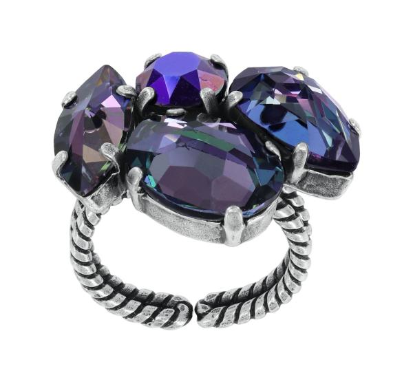 black/violet - Afternoon Tea de Luxe - Konplott ring